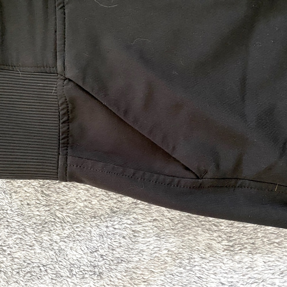 Black Active Skort